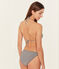 2-Teiliger badeanzug damen blau ABYSSE/weiss LAIT