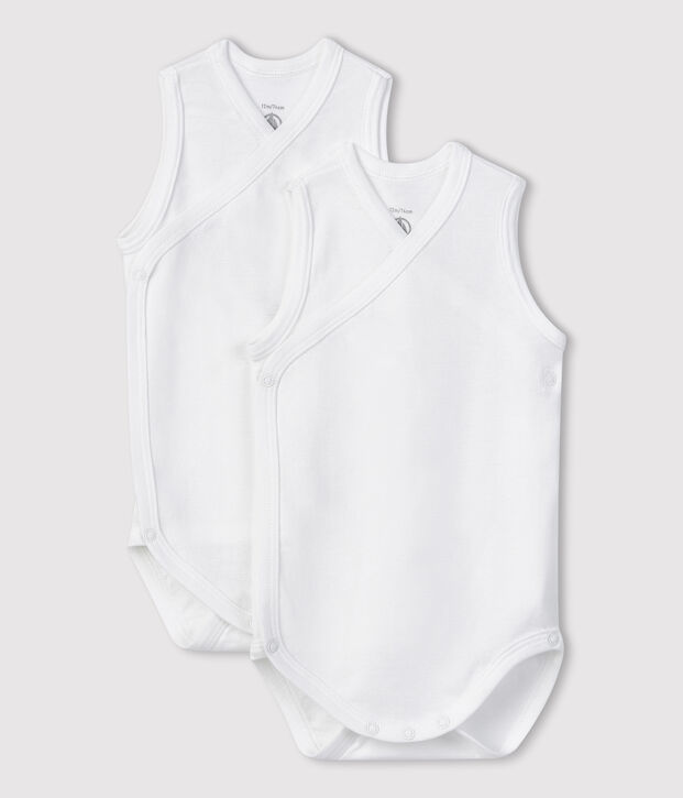 Body-Duo ohne &Auml;rmel f&uuml;r Neugeborene vielfarbig