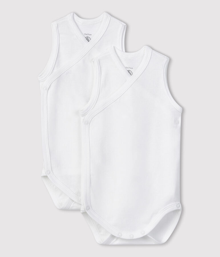 Body-Duo ohne &Auml;rmel f&uuml;r Neugeborene vielfarbig