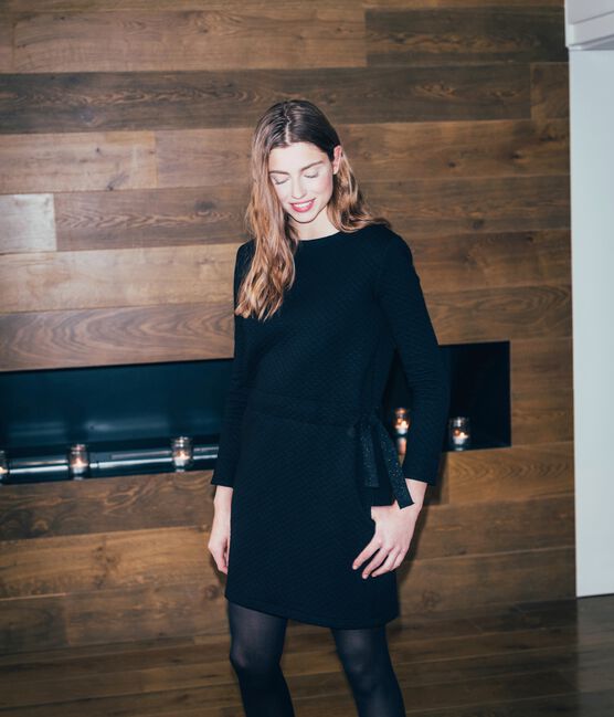 Kleid für Damen schwarz NOIR/gelb DORE