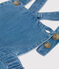 Ärmelloses Babykleid aus leichtem Denim blau DENIM CLAIR