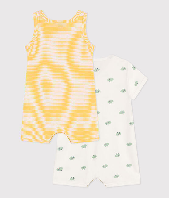 2er-Set Baby-Kurzoverall aus Baumwolle variante 1