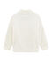 Sweatshirt aus Fleece in Schaffelloptik für Jungen weiss MARSHMALLOW