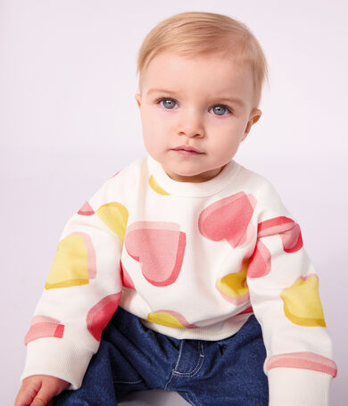 Baby-Sweatshirt aus Baumwolle mit Stermotiv