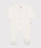Strampler aus Baumwolle weiss MARSHMALLOW/weiss MISTIGRI