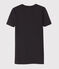 Klassisches Damen-T-Shirt aus Baumwolle mit Rundhalsausschnitt grau CITY CHINE