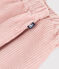 Baby-Hose aus Cord rosa SALINE