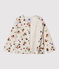 Baby-Cardigan aus Baumwolle. beige MONTELIMAR/weiss MULTICO