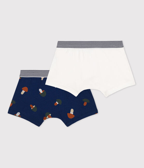 2er-Set Boxershorts aus Baumwolle mit Pilzmotiv für Jungen variante 1