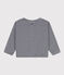 Baby-Cardigan aus Baumwolle blau SMOKING/weiss MARSHMALLOW