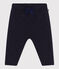Baby-Hose aus gestepptem Doppeljersey blau SMOKING