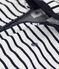 Baby-Hoodie aus dickem Jersey weiss MARSHMALLOW/blau SMOKING