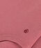 Langärmeliger Baby-Body aus Baumwolle mit Rollkragen rosa ROSEWOOD