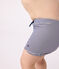 Baby-Badeshorts blau MEDIEVAL/weiss MARSHMALLOW