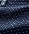 Baby-Latzhose aus gesteppter Bio-Baumwolle mit Sternenmotiven blau SMOKING