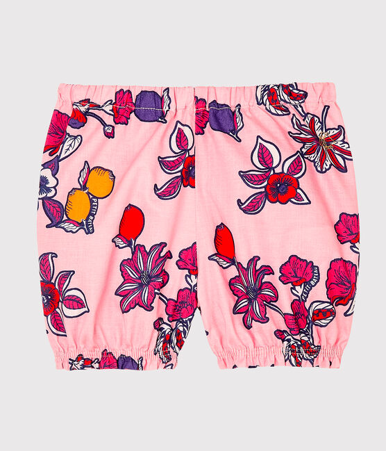 Baby-Slips für Mädchen rosa MERVEILLE/weiss MULTICO