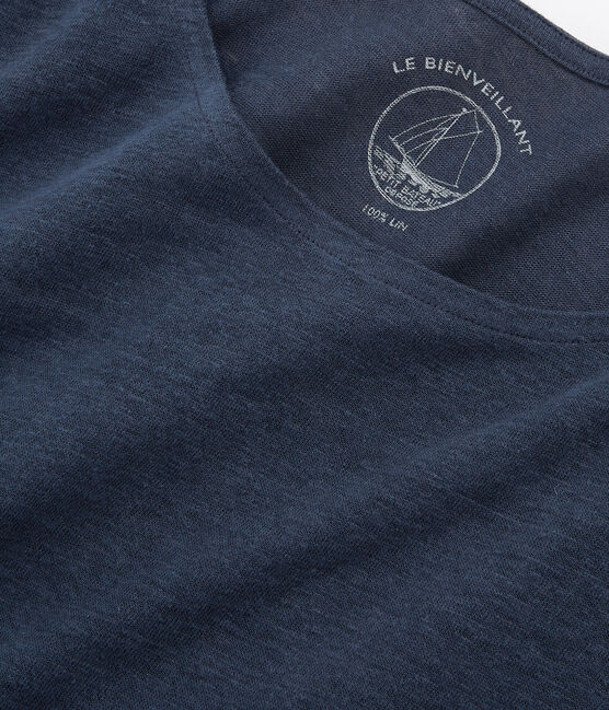 Langarm-leinen-t-shirt damen HADDOCK