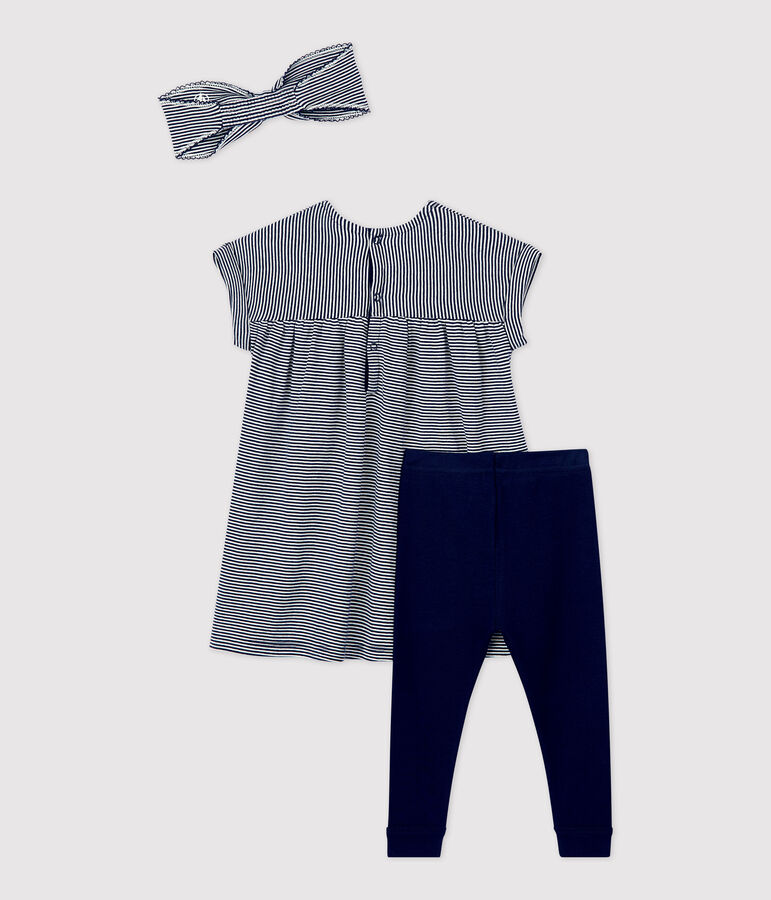 Dreiteiliges Baby-Geschenkset vielfarbig