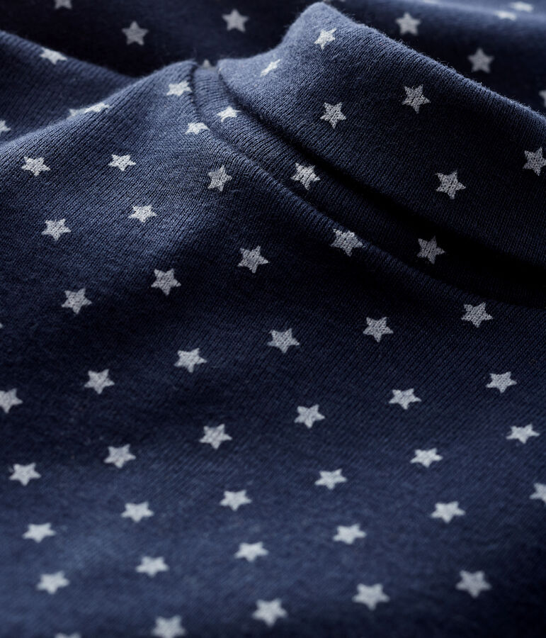 Lang&auml;rmliger Baby-Body f&uuml;r Jungen blau SMOKING/weiss MARSHMALLOW