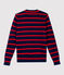Damenpullover mit Matrosenmuster aus Baumwolle blau SMOKING/rot TERKUIT