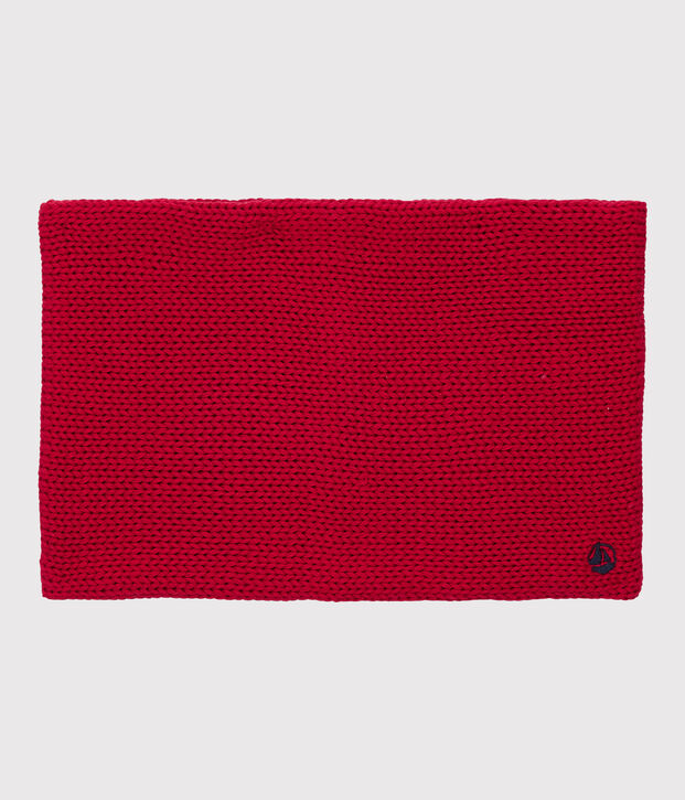 Kinder-Snood M&auml;dchen/Jungen rot