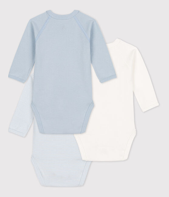 3er-Set langärmelige Baby-Bodys aus Baumwolle variante 2