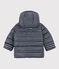Gesteppter Baby-Anorak blau SMOKING/weiss MARSHMALLOW