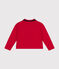 Cardigan aus Molton für Kinder/Jungen rot CORRIDA