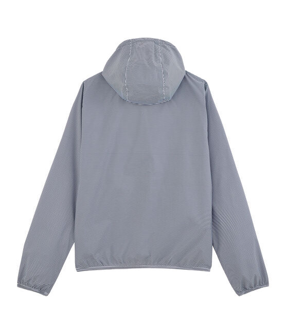 Kurze Windjacke Unisex blau SMOKING/weiss MARSHMALLOW