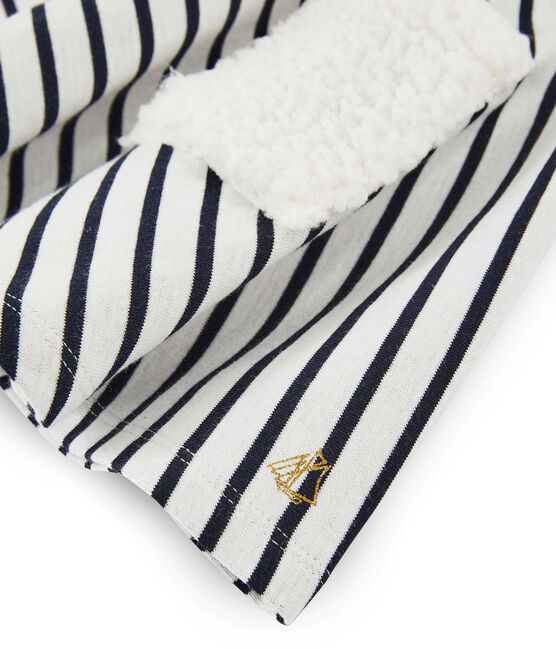 Kinderrock für Mädchen weiss MARSHMALLOW/blau SMOKING