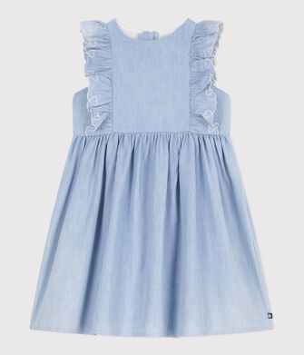&Auml;rmelloses Kinder-Kleid aus Baumwolle