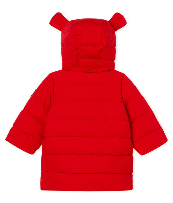 Baby-Jacke aus Mikrofaser für Mädchen rot TERKUIT