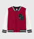 Kinder-Teddy-Blouson aus Molton, Mädchen - Jungen