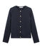 Cardigan aus Rundstrick für Damen blau SMOKING