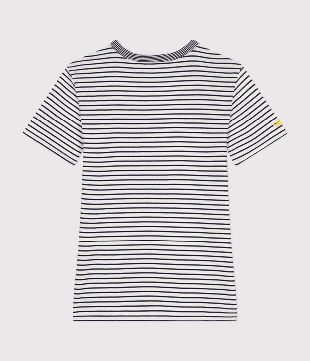 Damen T-Shirt Mr. Men und Little Miss aus Baumwolle weiss/blau