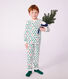 Kinder-Pyjama aus gemustertem Nicki