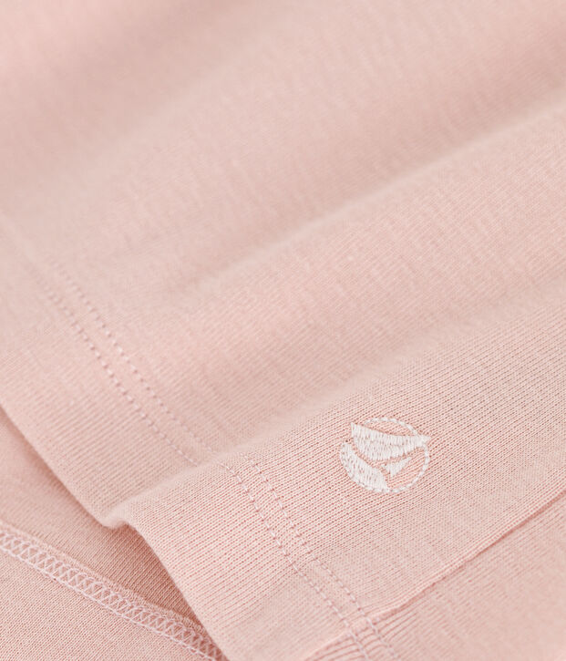 Kurz&auml;rmeliges Kleid aus Baumwolle Kinder/M&auml;dchen rosa