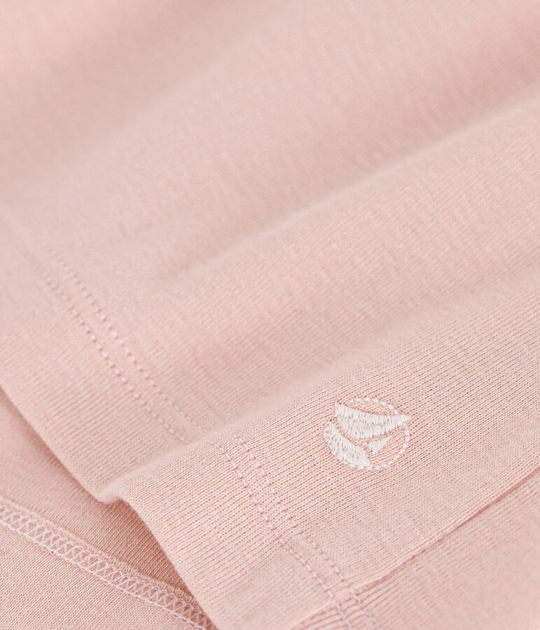 Kurz&auml;rmeliges Kleid aus Baumwolle Kinder/M&auml;dchen rosa