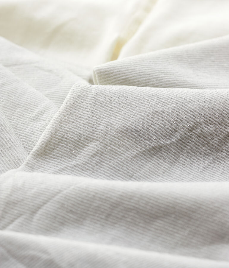 Panties uit microvezel meisjes kinderen weiss/grau