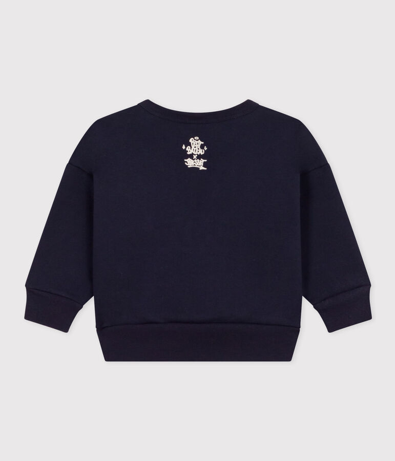 Baby-Sweatshirt aus Molton blau