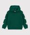 Kinder-Kapuzensweatshirt aus einfarbiger Baumwolle TREE