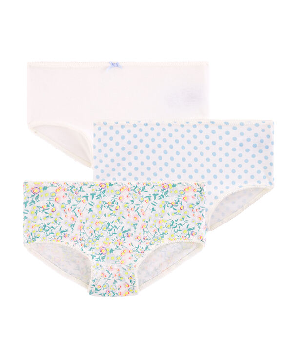 3er-Set Shortys f&uuml;r kleine M&auml;dchen vielfarbig