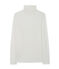 damen unterziehpullover aus leichter baumwolle weiss MARSHMALLOW