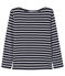 Gestreiftes T-Shirt unisex blau SMOKING/beige COQUILLE