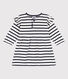 Langärmeliges Babykleid aus dichtem Jersey für Mädchen