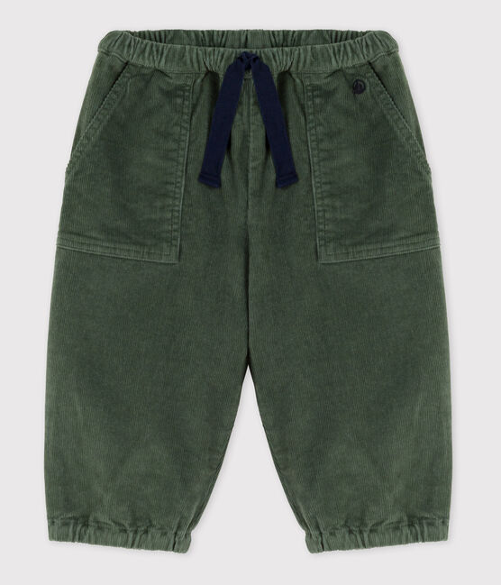 Babyhose aus Cord grün VALLEE
