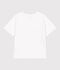 Kurz&auml;rmeliges Kinder T-Shirt aus Baumwolle weiss
