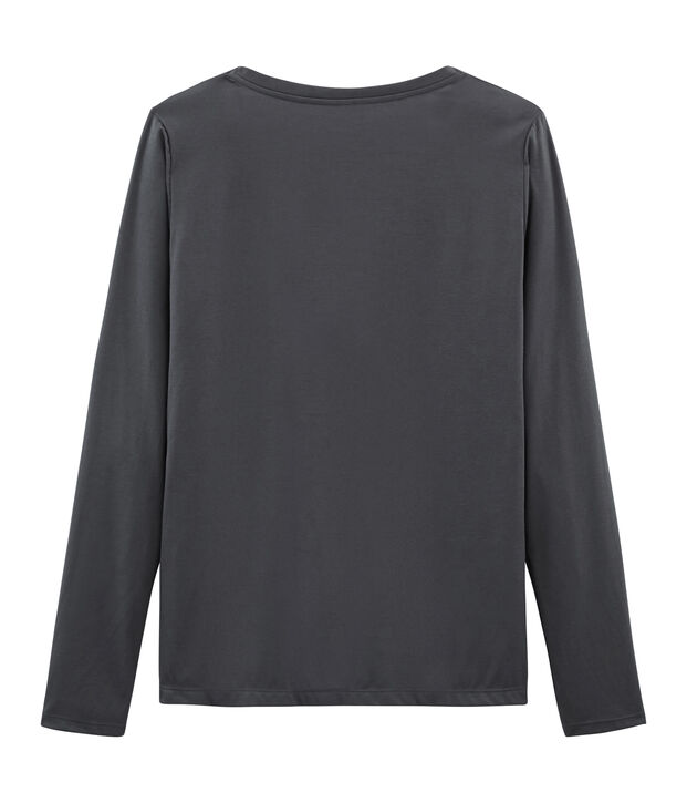 Lang&auml;rmeliges damen-t-shirt sea island aus baumwolle MAKI