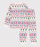 Kinder-Pyjama aus Molton mit Weihnachts-Motiv MILK/ MULTICO