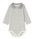 Baby-Jungen-Body mit Milleraies-Ringelmuster